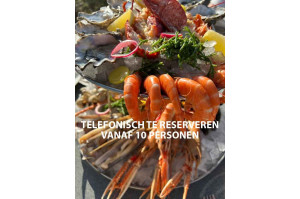 Fruits de mer voor 2 personen inclusief fles Chardonnay